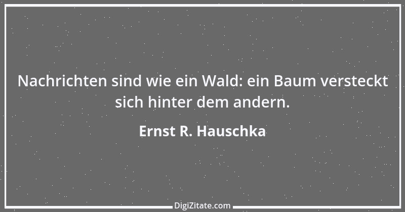 Zitat von Ernst R. Hauschka 235