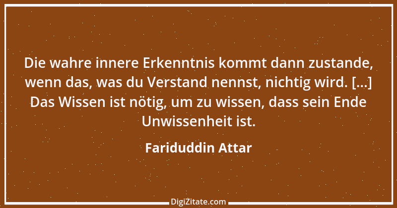 Zitat von Fariduddin Attar 7