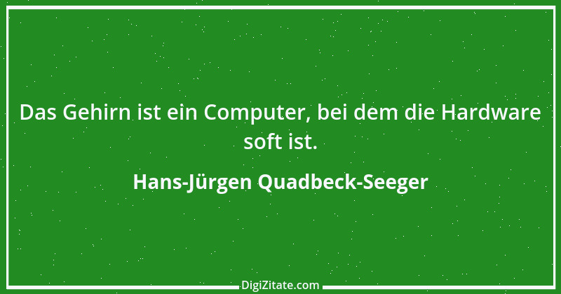 Zitat von Hans-Jürgen Quadbeck-Seeger 207