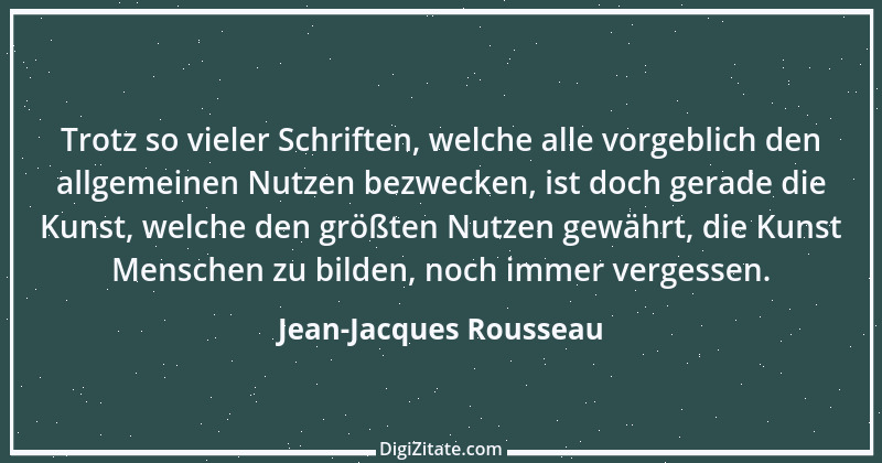 Zitat von Jean-Jacques Rousseau 166