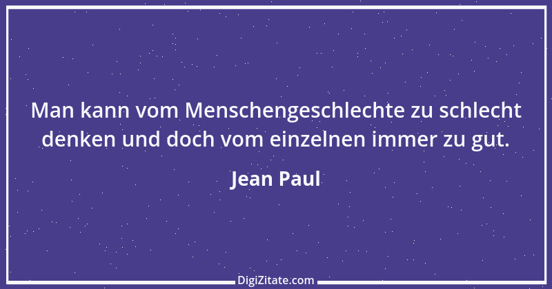 Zitat von Jean Paul 724