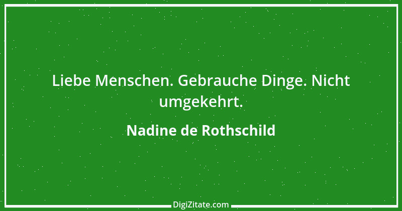 Zitat von Nadine de Rothschild 2