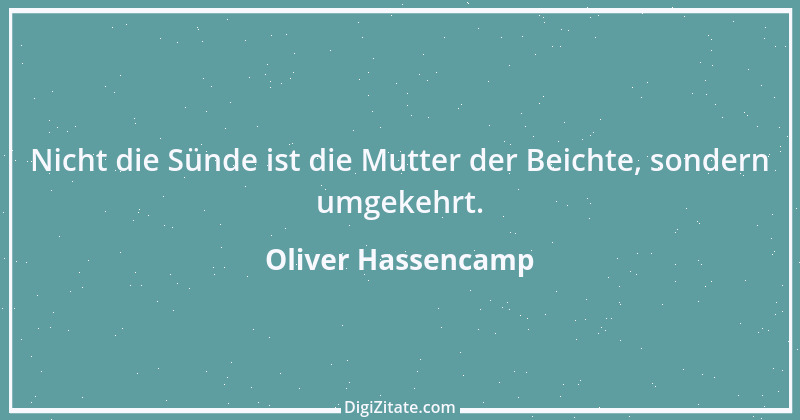 Zitat von Oliver Hassencamp 44