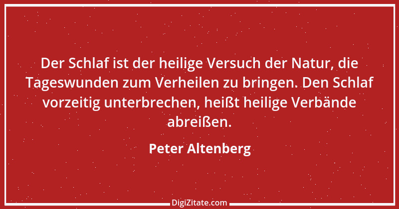 Zitat von Peter Altenberg 5