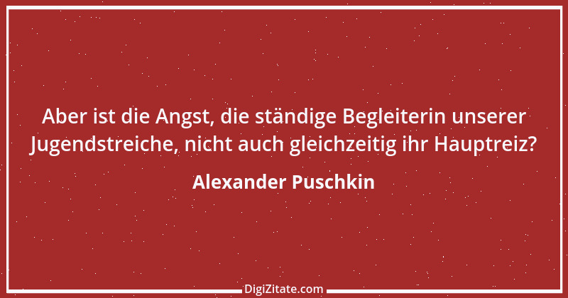 Zitat von Alexander Puschkin 18