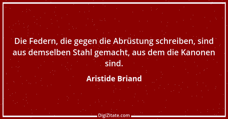 Zitat von Aristide Briand 14