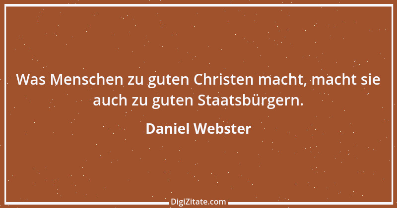 Zitat von Daniel Webster 4