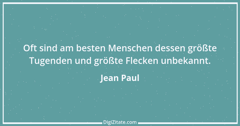 Zitat von Jean Paul 725