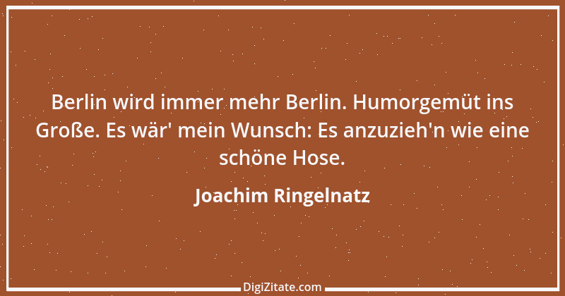 Zitat von Joachim Ringelnatz 73