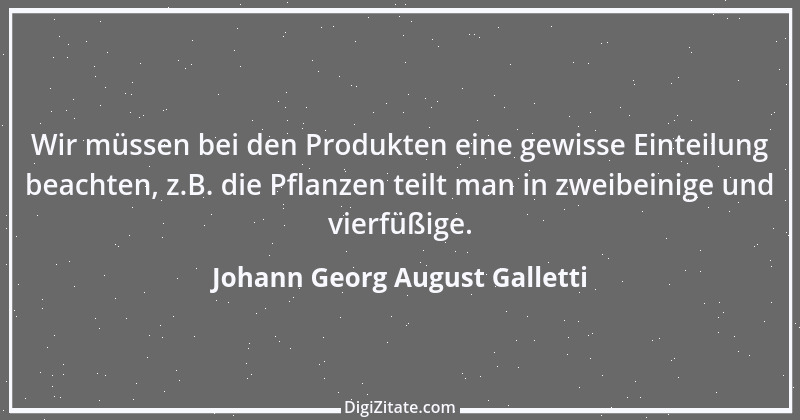 Zitat von Johann Georg August Galletti 36