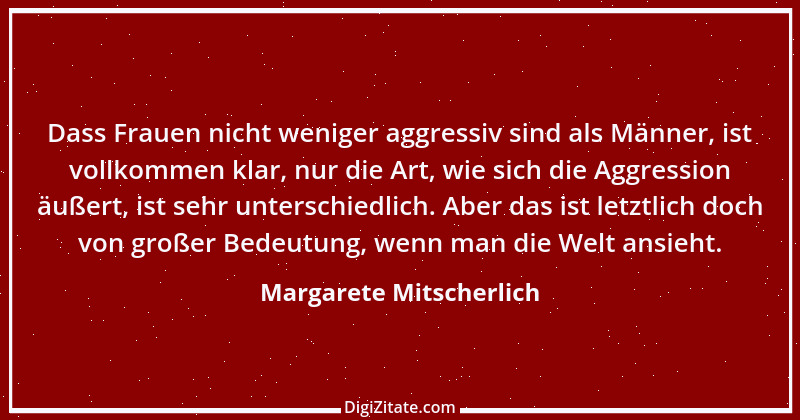 Zitat von Margarete Mitscherlich 4