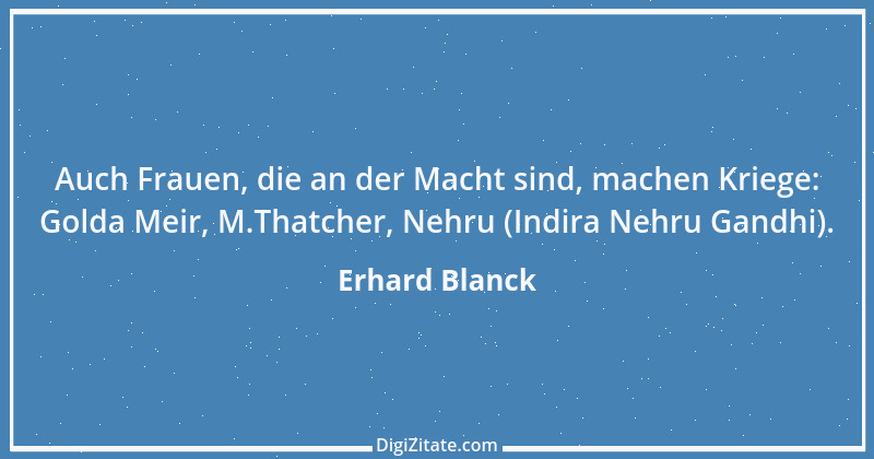 Zitat von Erhard Blanck 136