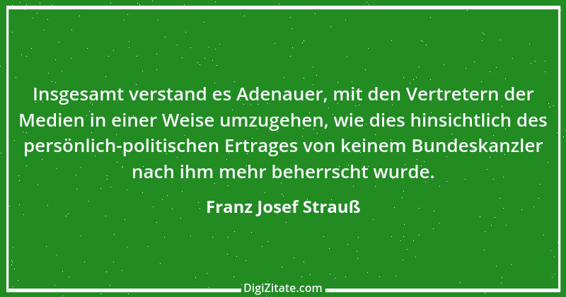 Zitat von Franz Josef Strauß 45