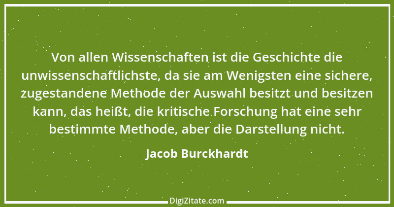 Zitat von Jacob Burckhardt 139