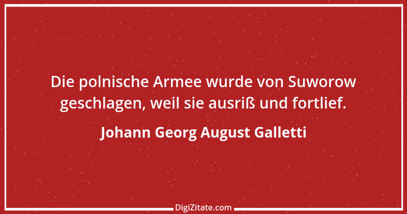 Zitat von Johann Georg August Galletti 37