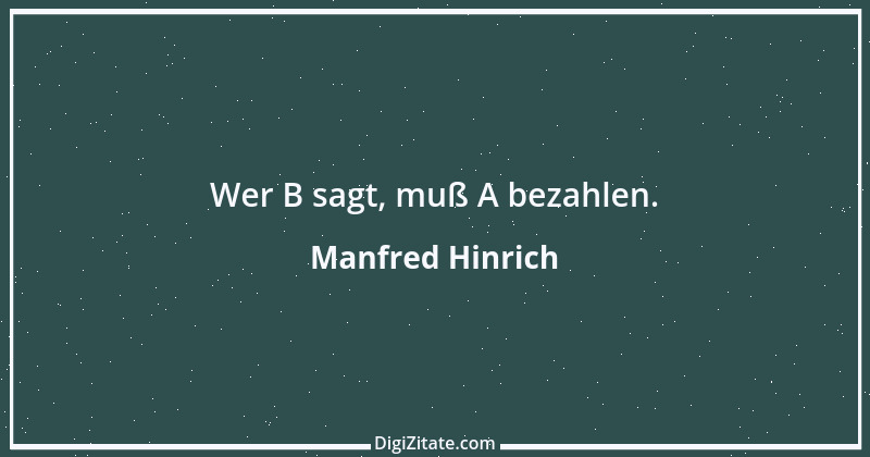 Zitat von Manfred Hinrich 2755