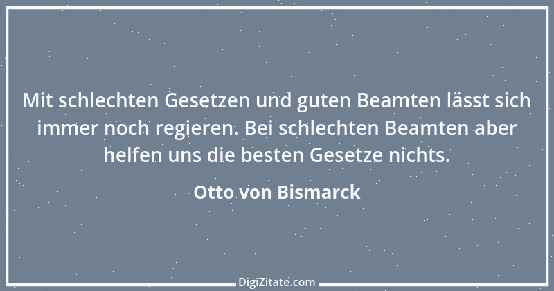 Zitat von Otto von Bismarck 279