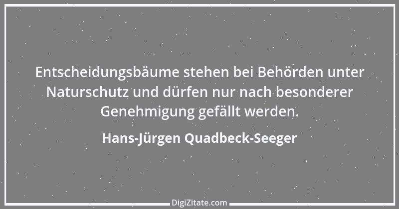 Zitat von Hans-Jürgen Quadbeck-Seeger 210