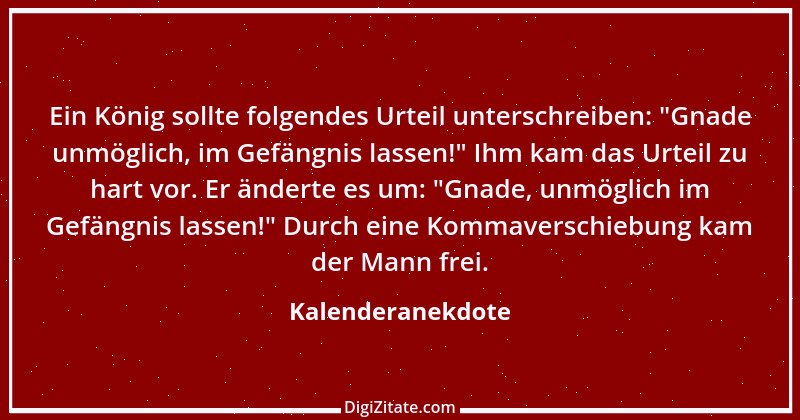 Zitat von Kalenderanekdote 22