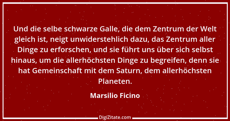 Zitat von Marsilio Ficino 1