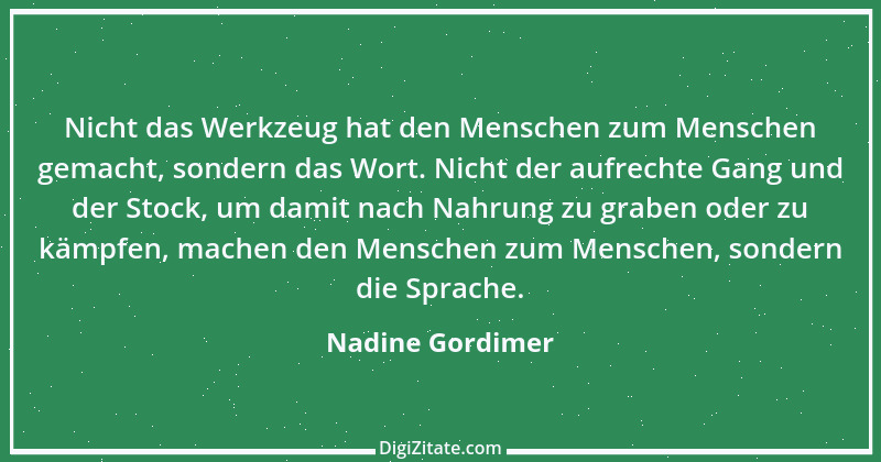 Zitat von Nadine Gordimer 2