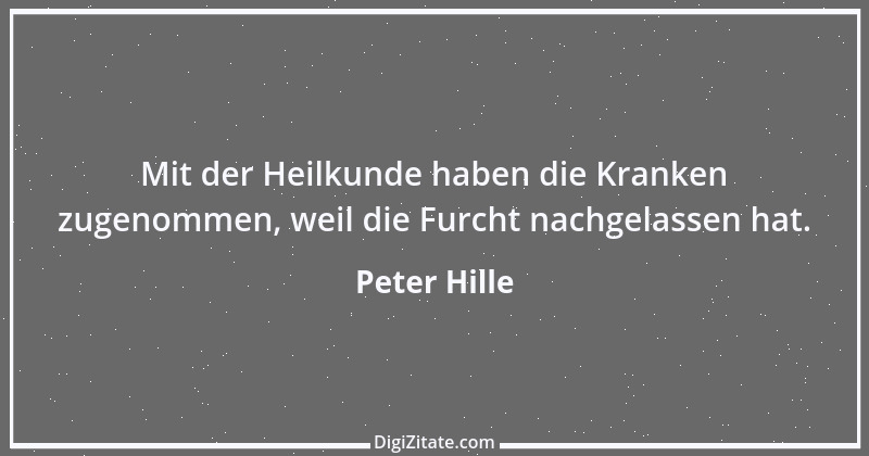 Zitat von Peter Hille 95