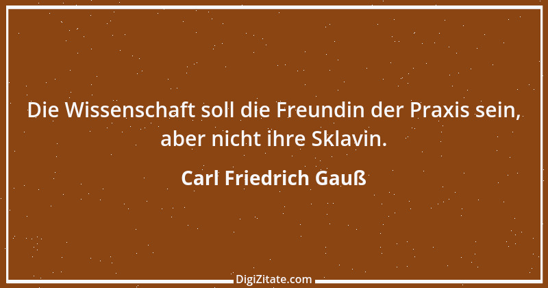 Zitat von Carl Friedrich Gauß 12