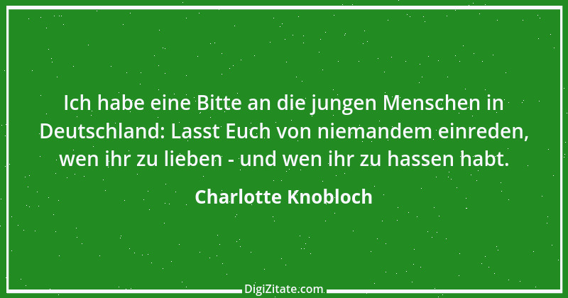 Zitat von Charlotte Knobloch 2