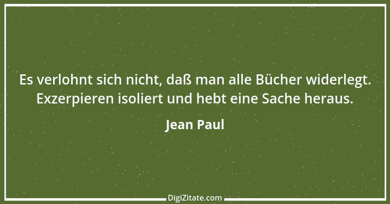 Zitat von Jean Paul 728