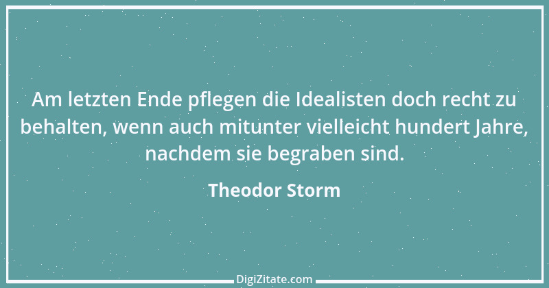 Zitat von Theodor Storm 3