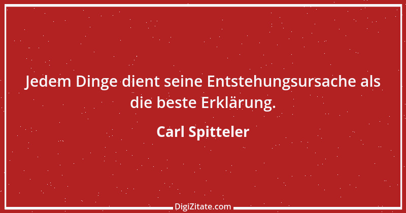 Zitat von Carl Spitteler 64