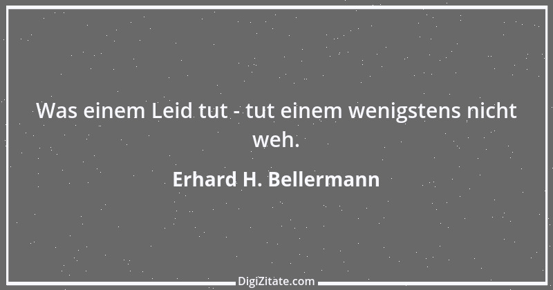 Zitat von Erhard H. Bellermann 98