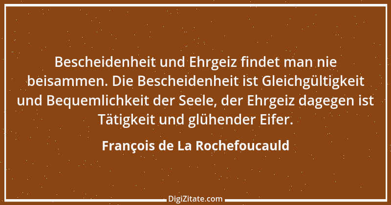 Zitat von François de La Rochefoucauld 497