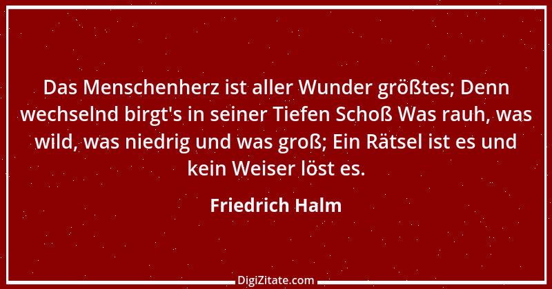 Zitat von Friedrich Halm 34