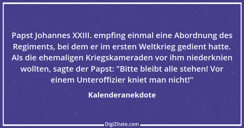 Zitat von Kalenderanekdote 24