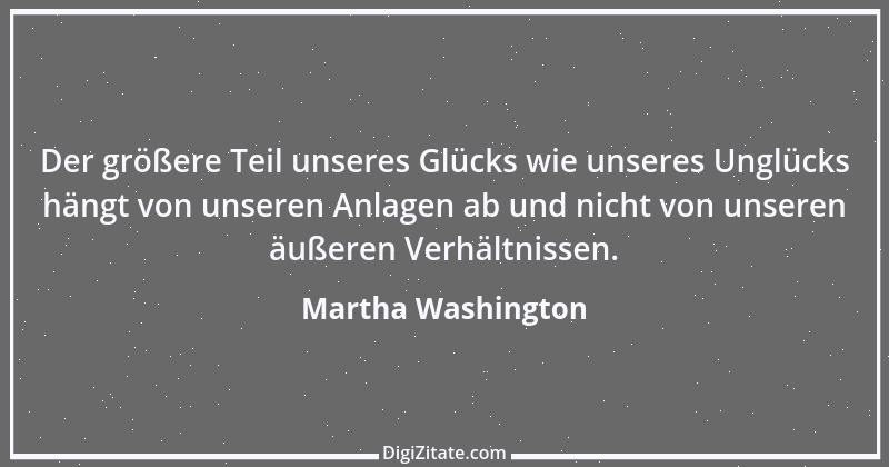 Zitat von Martha Washington 1