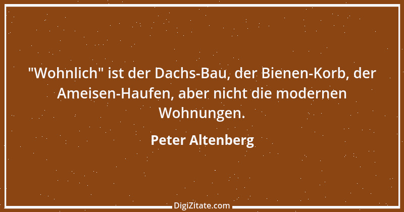 Zitat von Peter Altenberg 10