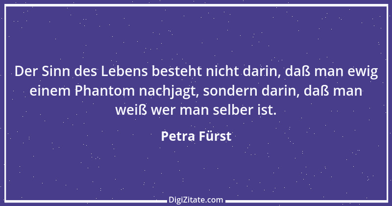 Zitat von Petra Fürst 2