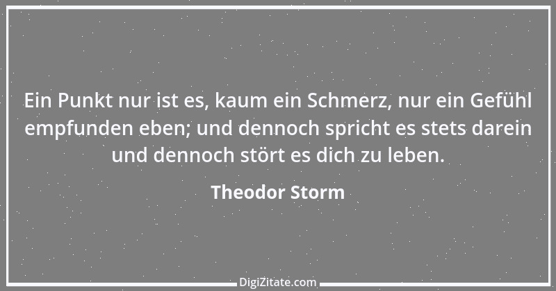 Zitat von Theodor Storm 4