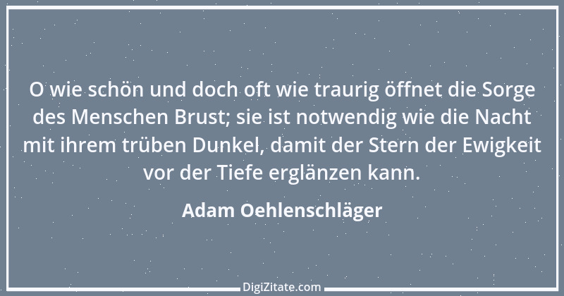 Zitat von Adam Oehlenschläger 2