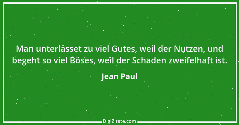 Zitat von Jean Paul 730