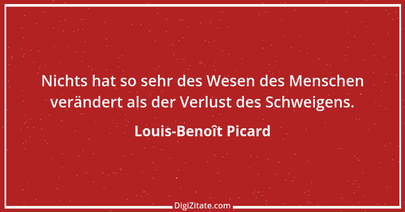 Zitat von Louis-Benoît Picard 5