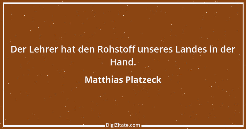 Zitat von Matthias Platzeck 1