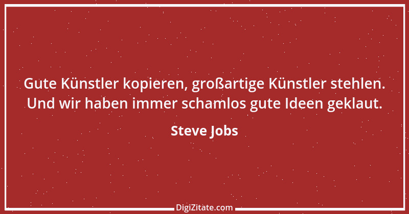 Zitat von Steve Jobs 3