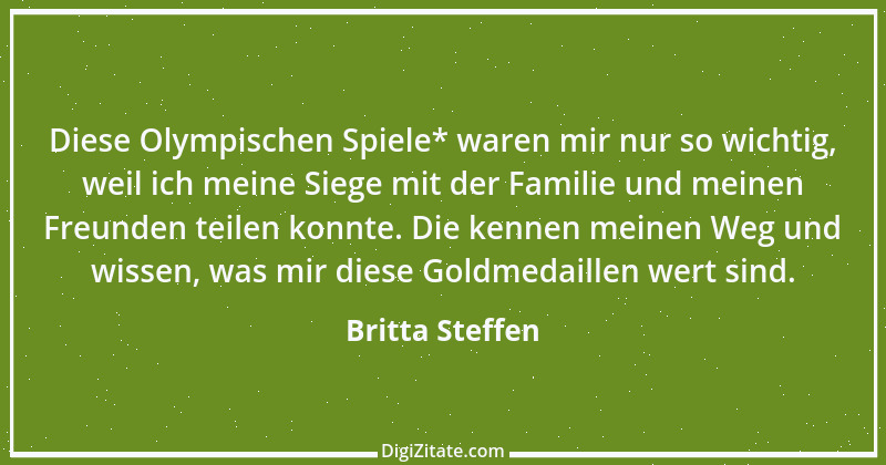 Zitat von Britta Steffen 9