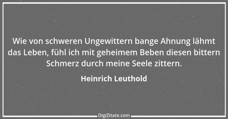 Zitat von Heinrich Leuthold 4