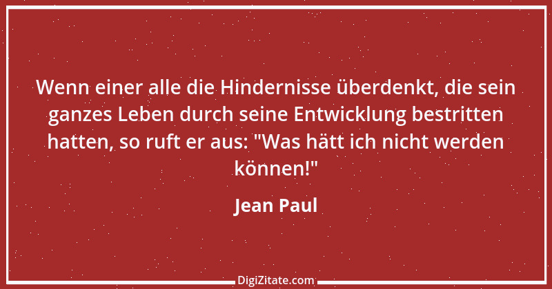 Zitat von Jean Paul 957