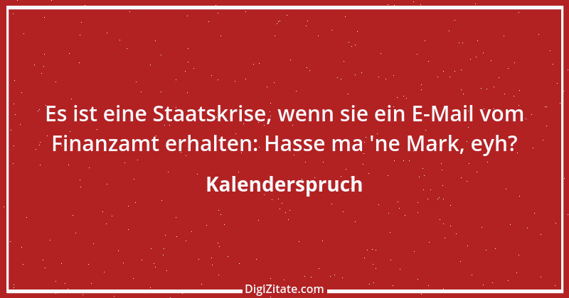 Zitat von Kalenderspruch 226