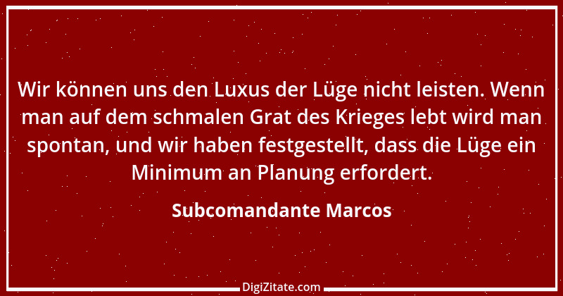 Zitat von Subcomandante Marcos 3