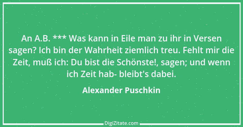 Zitat von Alexander Puschkin 24